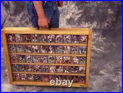 1/2 Tabletop for Trade Shows / Card Display Cases Show Cases / Coins / Jewelry