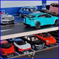 1/32 Diecast Model Car Display Case Protection Showcase Parking Lot Scene