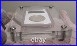 10 x Crystal Acrylic Display Frame Storage Showcase For ANACS Soap Box Holders