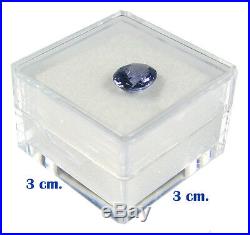 100 PCS OF CLEAR PLASTIC JAR BOX GEMSTONE JEWELRY DISPLAY SHOW CASE NEW 3x3CM