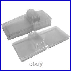 100Pack Clear Protector Case Plastic Display Fit For Hot Wheels & Matchbox Basic