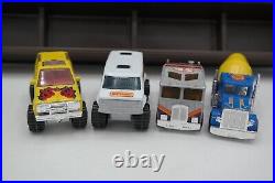 12 Vintage Matchbox Trucks Collector Showcase Display Case 4x4 Vans Xmas Gift