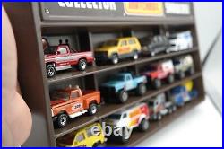 12 Vintage Matchbox Trucks Collector Showcase Display Case 4x4 Vans Xmas Gift