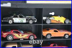 16 Vintage Hot Wheels Cars Trucks Showcase Christmas Gift Set 80's Display Case