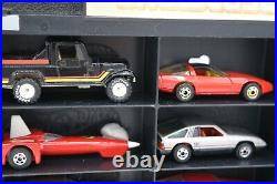 16 Vintage Hot Wheels Cars Trucks Showcase Christmas Gift Set 80's Display Case