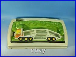 1968 Mattel Hot Wheels Redline U. S. A. Car Carrier Showcase Plaque Display