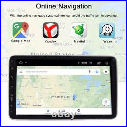 1DIN 10.1 Touchscreen Android 9.1 Car Radio GPS Navigation Wifi GPS Dash Player