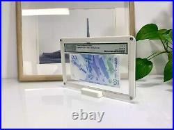20 x Display Frame Show Case with Stand For PMG Banknotes Holder