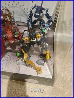 2005 RARE LEGO DISPLAY SHOWCASE-6 Figures Bionicle Piraka