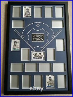21 Card Lauren Taylor Display Frame. Top Quality/ Showcase Your Complete Set