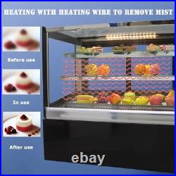 220V Countertop Refrigerated Cake Showcase 35Showcase WithDefogging Function CA