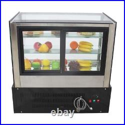 220V Countertop Refrigerated Cake Showcase 35Showcase WithDefogging Function CA