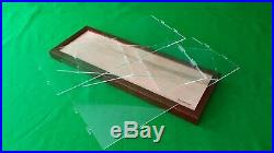 23x5x8 Acrylic Display Case Clear Show Case Stand Counter Top Ocean Liner Ships