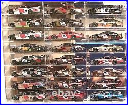 24-Slot Clear Acrylic Showcase for 124 Scale Diecast Car Models Wall Mounted