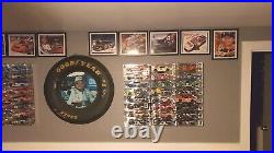 24-Slot Clear Acrylic Showcase for 124 Scale Diecast Car Models Wall Mounted