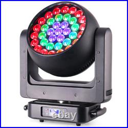 2pc/lot case packing 37x25W RGBW quad led zoom moving head show light R3 Wash