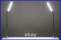 2x Jewelry showcase display LED light slim High end 11 stem pole + UL 12V power