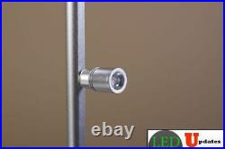 2x Retail display jewelry showcase LED silver pole light FY-53 4000K + UL power