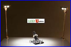 2x elegant showcase display LED pole light Fy-37G with UL 12V power supply