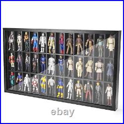 3.75 inch Figure Collectors Showcase, Display Frame Case for Action Figures