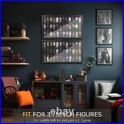 3.75 inch Figure Collectors Showcase, Display Frame Case for Action Figures