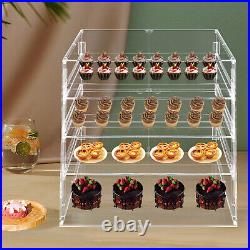 3-Tray Countertop Bakery Display Case Donut Hotel Store Showcase Cookie Pastry