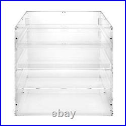 3-Tray Countertop Bakery Display Case Donut Hotel Store Showcase Cookie Pastry