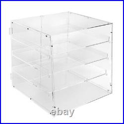 3-Tray Countertop Bakery Display Case Donut Hotel Store Showcase Cookie Pastry