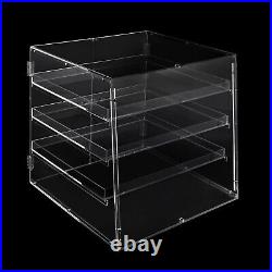 3-Tray Countertop Bakery Display Case Donut Hotel Store Showcase Cookie Pastry