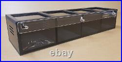 3 tier reptile snake lizard hatchling displays for reptile show vending & case