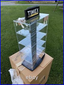 32 Tall Vintage Timex Sports Watch Countertop Display Case Showcase Cabinet New