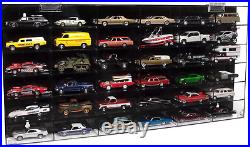 36 Car Acrylic Display Show Case for 1/64 Scale Models by AWDC027