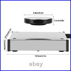 360 Rotating Case Magnetic Display Base Floating Show Shelf Display Platform LED