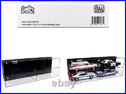 4 Car Acrylic Display Show Case for 1/18 Scale Models by Auto World