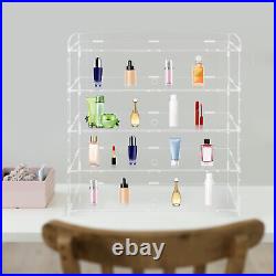 4-Tier Acrylic Display Case Bakery Pastry Display Case Showcase Countertop