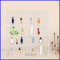 4-Tier Acrylic Display Case Bakery Pastry Display Case Showcase Countertop