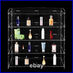 4-Tier Acrylic Display Case Bakery Pastry Display Case Showcase Countertop