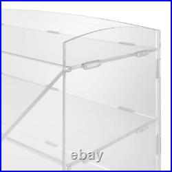 5 Tiers Acrylic Display Case Shelf Dustproof Showcase Holder For Retail Display 5 Tiers Acrylic Display Case Shelf Dustproof Showcase Holder For Retail Display