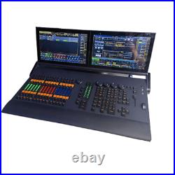 5pin dmx controller folding displays T2 motorized fader console /case for show