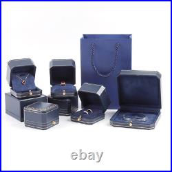 60x Pendant Necklace Bracelet Jewelry Display Bangle Anklet PU Leather Showcase