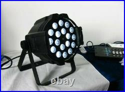 6pc/lot zoom par 18X18W 6-in-1 LED hex Zoom PAR DJ show light with fight case