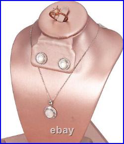 9 Piece Showcase Jewelry Display Set for Necklaces, Earrings, Rings, and