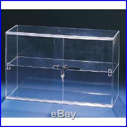 Acrylic Case acrylic Cabinet Counter Top Display cabinet acrylic Showcase withKey
