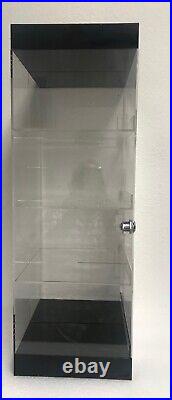 Acrylic Counter TOP Display Case (8 x 10 x 24) Lucite Case, Locking Showcase