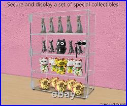 Acrylic Countertop Display Case 12 X 6 X 16 Locking Security Showcase Safe Bo