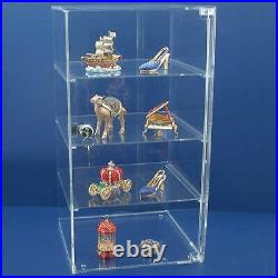 Acrylic Countertop Jewelry Locking Showcase Jewelry Display 18 1/2