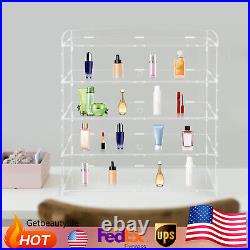 Acrylic Display Case Bakery Pastry Display Case 4 Tier Showcase Countertop