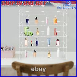 Acrylic Display Case Bakery Pastry Display Case 4 Tier Showcase Countertop