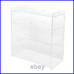 Acrylic Display Case Bakery Pastry Display Case 4 Tier Showcase Countertop Acrylic Display Case Bakery Pastry Display Case 4 Tier Showcase Countertop