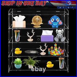 Acrylic Display Case Bakery Pastry Display Case 4 Tier Showcase Countertop